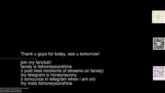 honey_sunshine & 31.10.2026 / 16:25